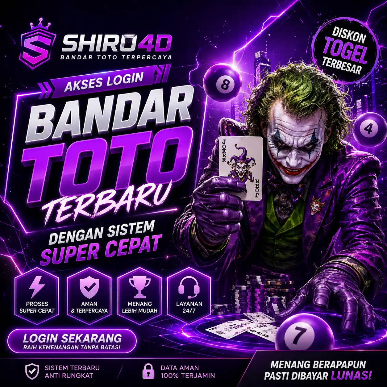 SHIRO4D - Akses Login Bandar Toto Terbaru dengan Sistem Super Cepat by Hey siriusly
